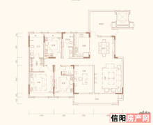 四室两厅三卫N户型