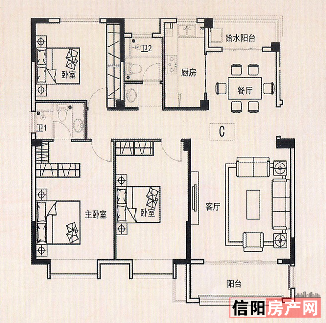 东方名苑c户型