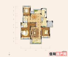 三室两厅两卫K户型